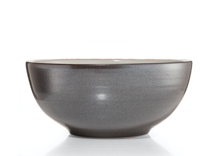 Spiseskål - brun glasur